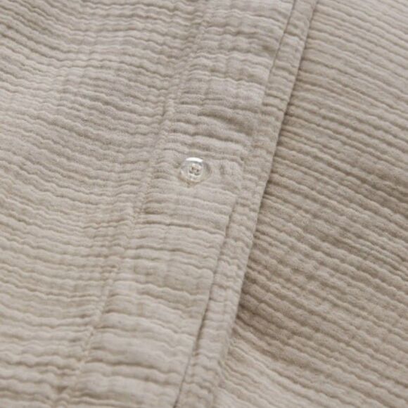 NEW Quince Organic Cotton 4-Layer Airy Gauze Duvet Cover King/Cal King, Dune Tan - Picture 4 of 9